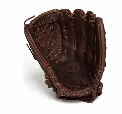 t Pitch Softball Glove. Stampeade leather close web and velcro closure back. Nokona 